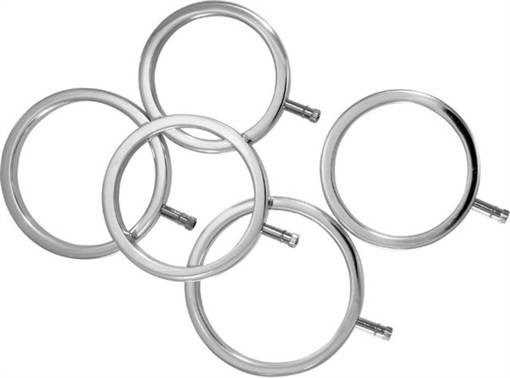 ElectraStim Rings - Cock Ring Set (5er Pack)