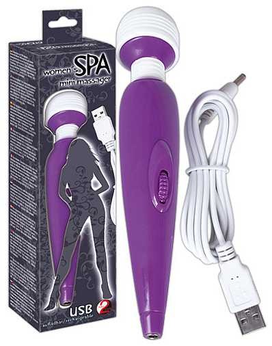 Womens Spa Mini Massager- per USB aufladbar