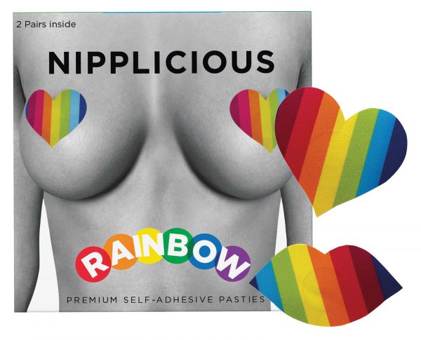 Nippelsticker Nipplicious Rainbow Pastis