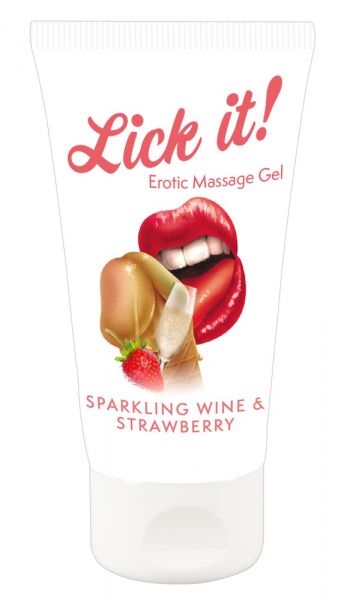 Lick-it Sparkling Wine & Strawberry