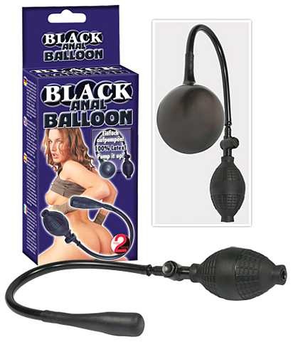 Black Anal Balloon - black