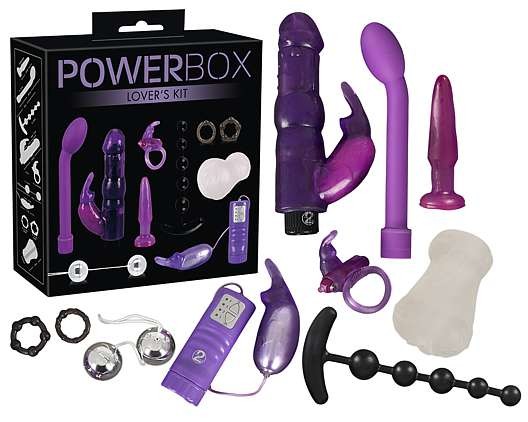 10-teiliges Toyset - Power Box Lover's Kit