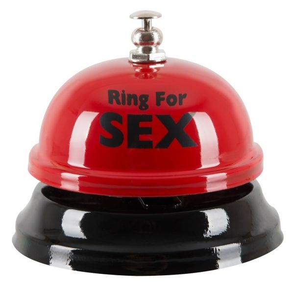 Ring for Sex Table Bell (mit schwarzem Aufdruck)