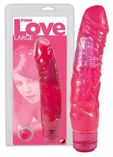 Vibrator Pink Love - large