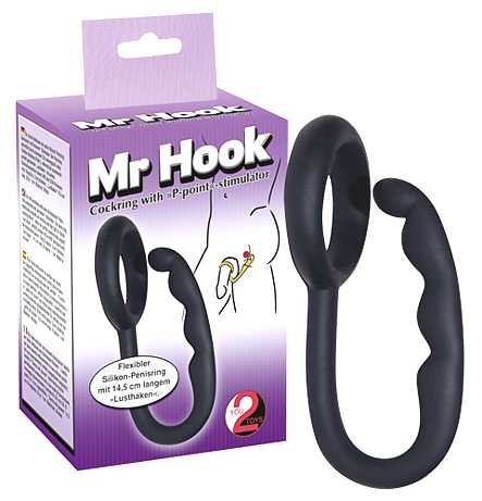 Mr. Hook Cockring - schwarz