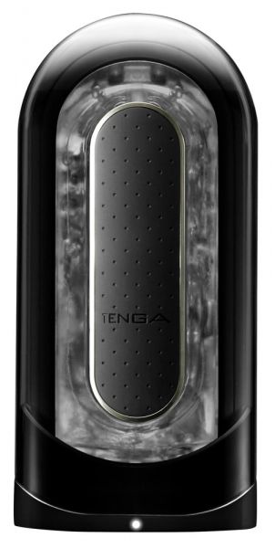 Tenga Flip Zero Electronic Vibration schwarz (mit 4 verschiedenen Noppen- und Rillenstrukturen)