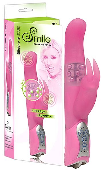 Smile Vibrator Pearly Bunny - pink