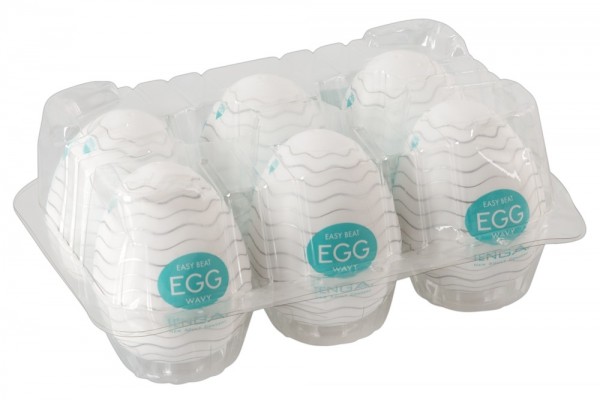TENGA Egg Variety 6er Karton "Wavy"