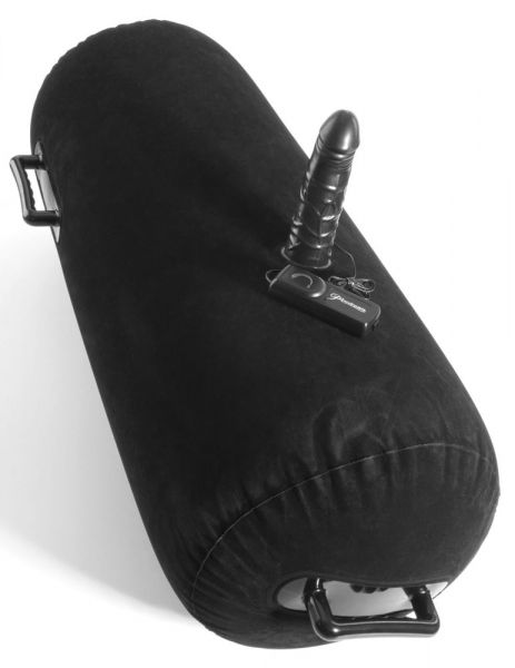 Sitzkissen mit Vibrator "Inflatable Luv Log" (langes, aufblasbares Sitzkissen)