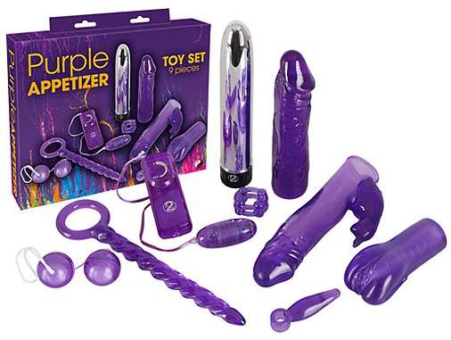Purple Appetizer Set - 9-teilig