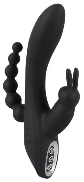 G-Punkt-Vibrator "Triple G-Spot Vibrator" (mit Klitoris- & Anus-Stimulator)