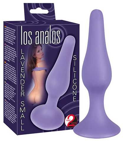 Analplug Los Analos lila - small