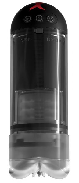 PDX Penispumpe "Extender Pro Vibrating Pump" (Unterdruck kann auf Knopfdruck sofort abgestellt werden)