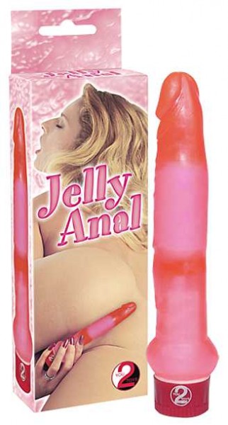 Jelly-Anal-Vibrator - pink
