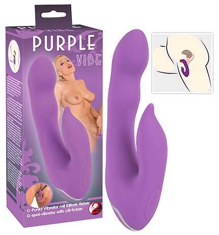 Purple Vibe G-Spot/Clittickler