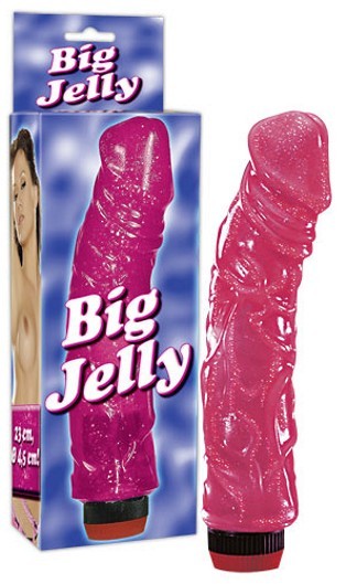 Vibrator Big Jelly - pink