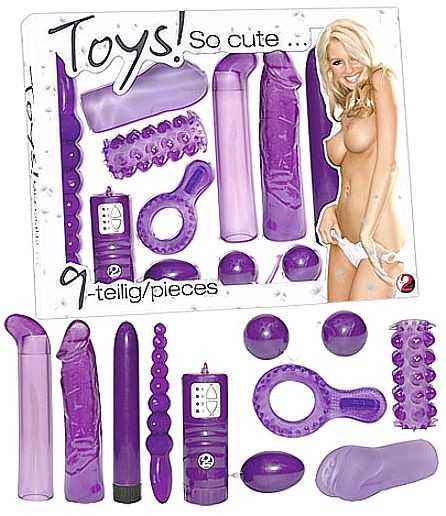 Toys So Cute Set lila