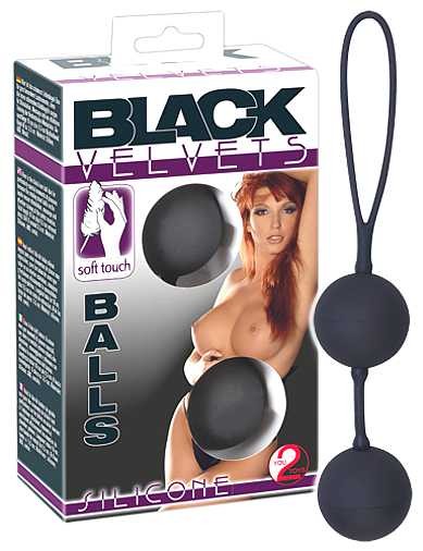 Black Velvets - Balls Silicone