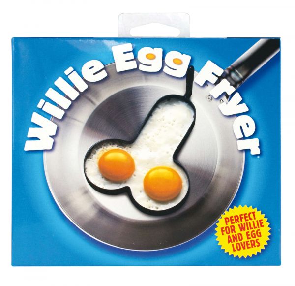 Penis-Bratform "Willie Egg Fryer" (zum Backen von Pfannkuchen, Pizza, Eiern, etc.)
